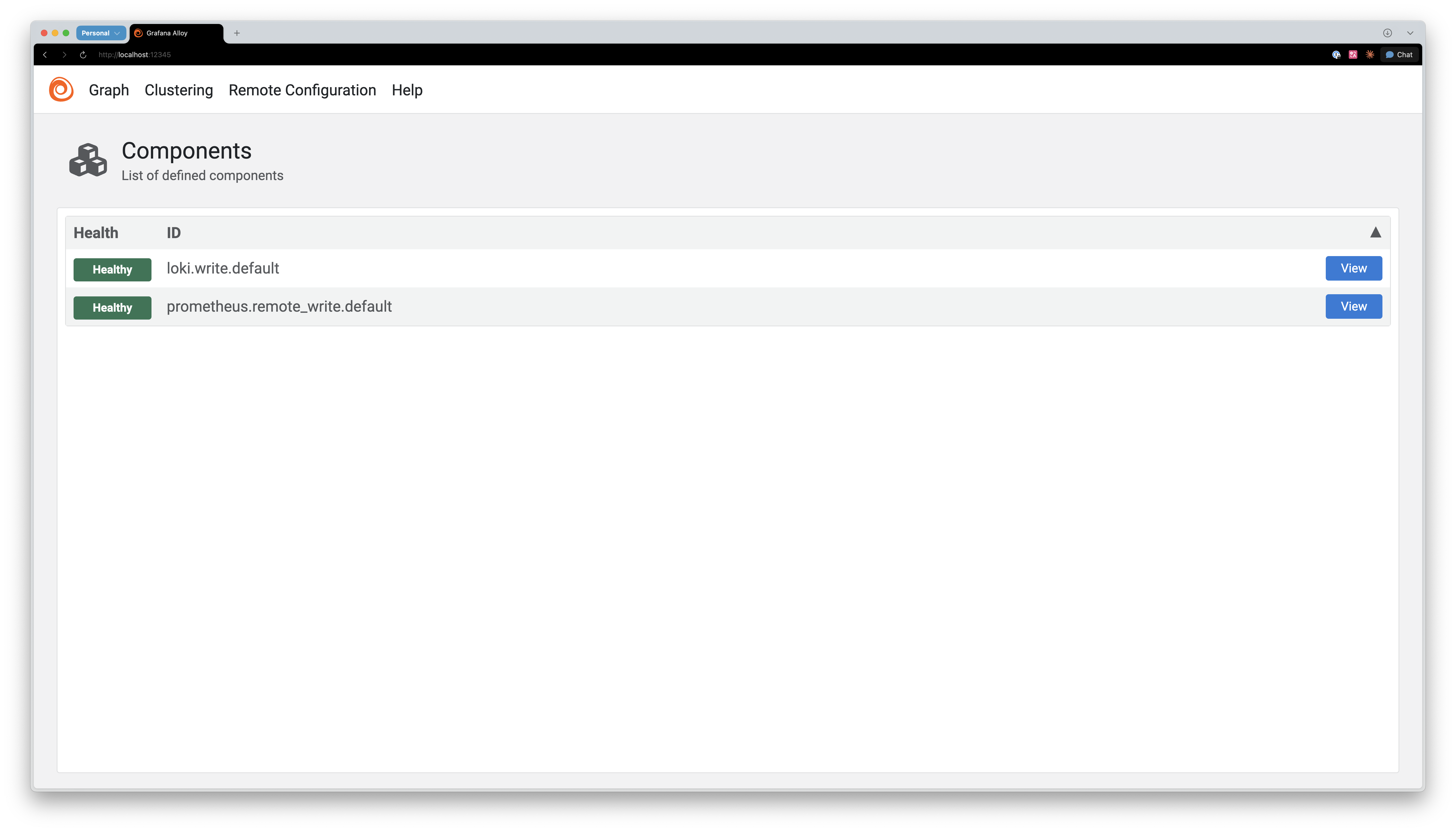 Alloy의 컴포넌트 목록 | 인포그랩 GitLab