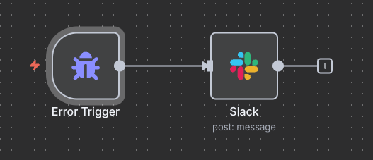 Error Trigger 노드 구성 | 인포그랩 GitLab