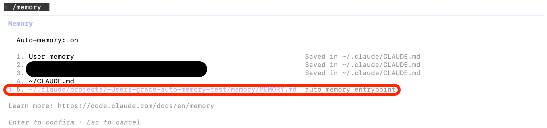 Auto memory 토글과 메모리 파일 목록 | 인포그랩 GitLab